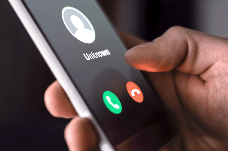 Phone Call from an Unknown Number Might Be a Scam